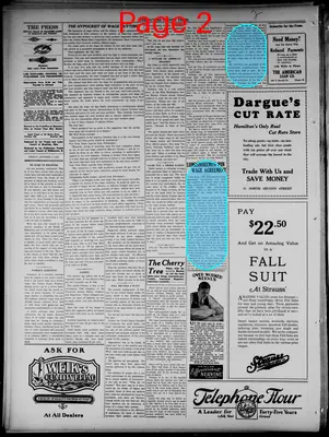 Page thumbnail for The Butler County Press