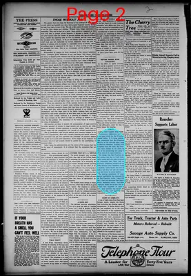 Page thumbnail for The Butler County Press