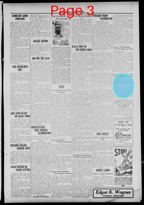 Page thumbnail for The Butler County Press