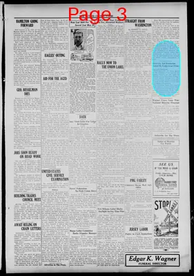 Page thumbnail for The Butler County Press