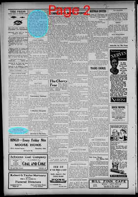 Page thumbnail for The Butler County Press