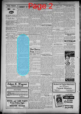 Page thumbnail for The Butler County Press