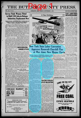 Page thumbnail for The Butler County Press