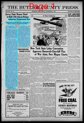 Page thumbnail for The Butler County Press