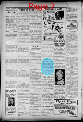 Page thumbnail for The Butler County Press