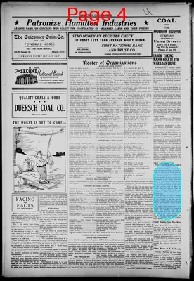 Page thumbnail for The Butler County Press