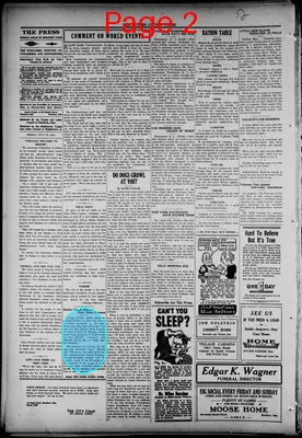 Page thumbnail for The Butler County Press