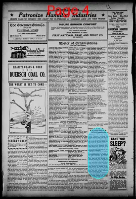 Page thumbnail for The Butler County Press