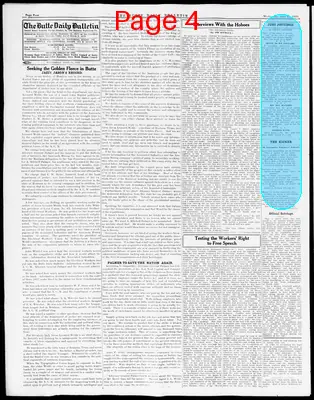 Page thumbnail for The Butte Daily Bulletin
