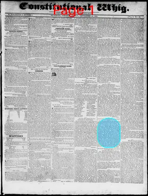 Page thumbnail for Constitutional Whig