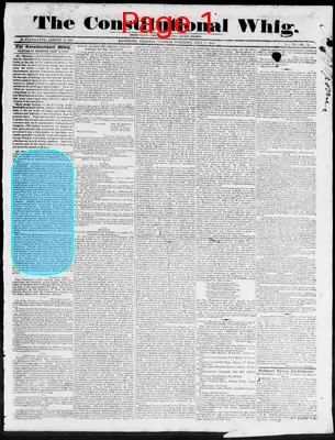 Page thumbnail for Constitutional Whig