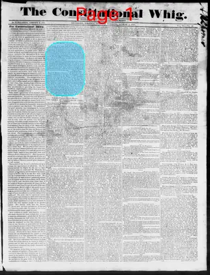 Page thumbnail for Constitutional Whig