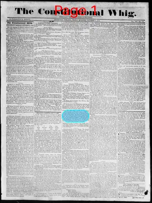 Page thumbnail for Constitutional Whig
