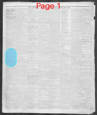 Page thumbnail for Memphis Daily Appeal