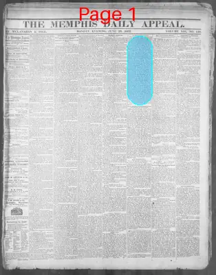 Page thumbnail for Memphis Daily Appeal