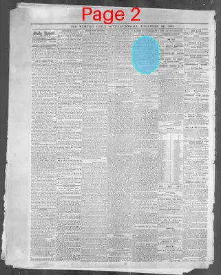 Page thumbnail for Memphis Daily Appeal