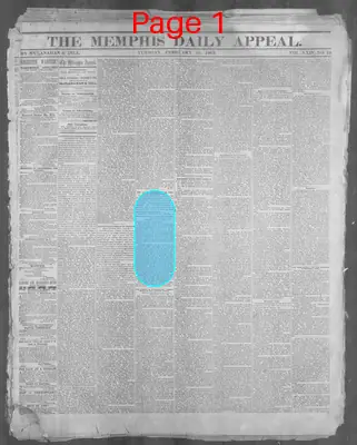 Page thumbnail for Memphis Daily Appeal