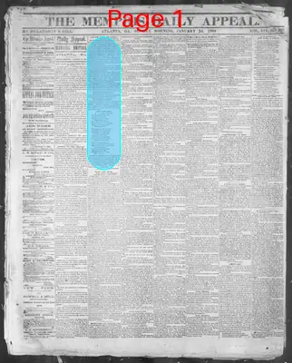 Page thumbnail for Memphis Daily Appeal