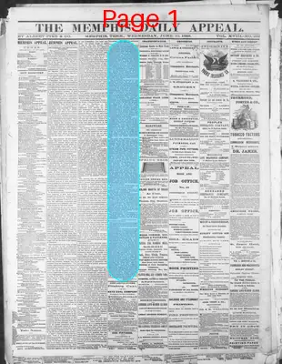 Page thumbnail for Memphis Daily Appeal