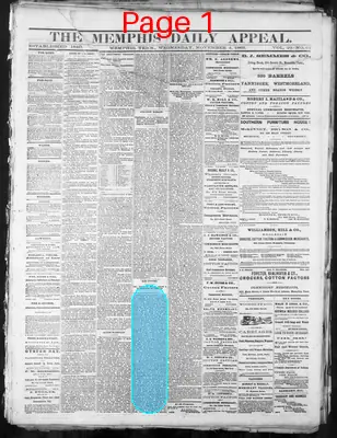 Page thumbnail for Memphis Daily Appeal