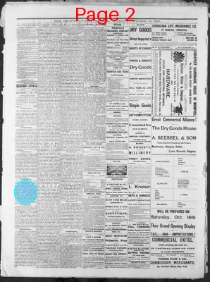 Page thumbnail for Memphis Daily Appeal