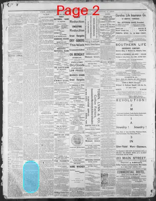 Page thumbnail for Memphis Daily Appeal