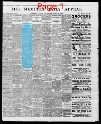 Page thumbnail for Memphis Daily Appeal