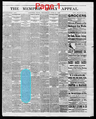 Page thumbnail for Memphis Daily Appeal