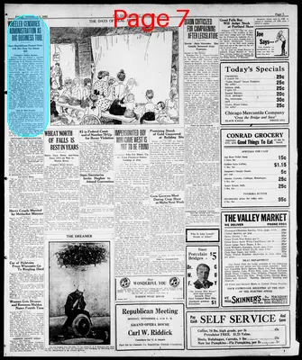 Page thumbnail for Great Falls Tribune