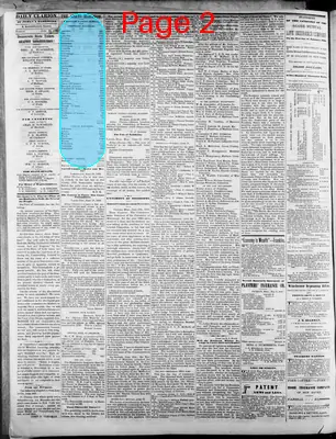 Page thumbnail for The Daily Clarion