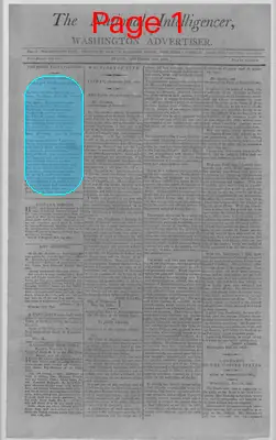 Page thumbnail for The National Intelligencer And Washington Advertiser
