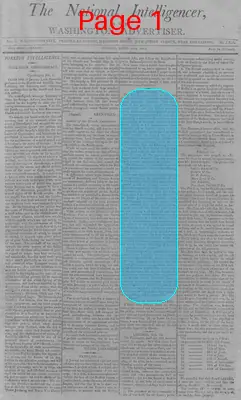 Page thumbnail for The National Intelligencer And Washington Advertiser