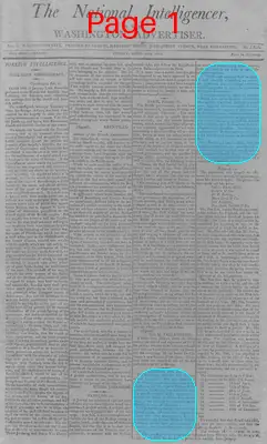 Page thumbnail for The National Intelligencer And Washington Advertiser