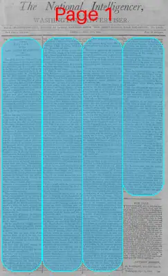 Page thumbnail for The National Intelligencer And Washington Advertiser