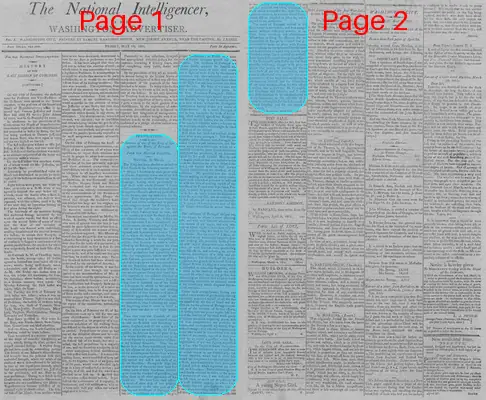 Page thumbnail for The National Intelligencer And Washington Advertiser