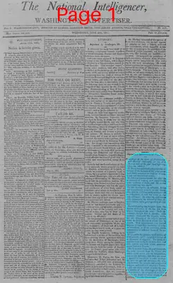 Page thumbnail for The National Intelligencer And Washington Advertiser
