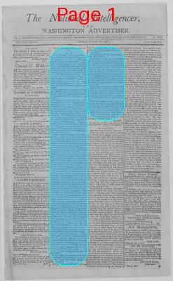 Page thumbnail for The National Intelligencer And Washington Advertiser