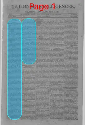 Page thumbnail for The National Intelligencer And Washington Advertiser