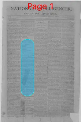 Page thumbnail for The National Intelligencer And Washington Advertiser