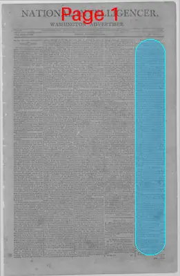 Page thumbnail for The National Intelligencer And Washington Advertiser