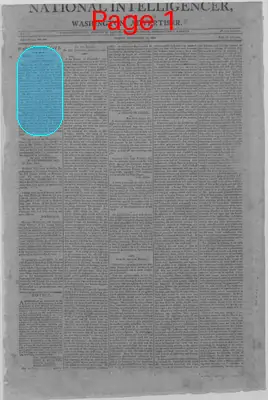 Page thumbnail for The National Intelligencer And Washington Advertiser