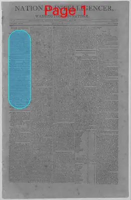 Page thumbnail for The National Intelligencer And Washington Advertiser