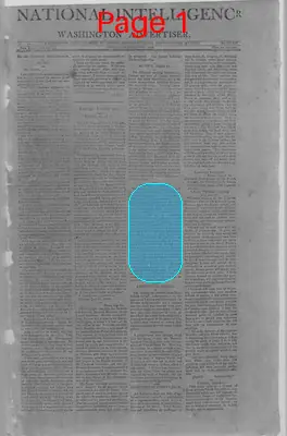 Page thumbnail for The National Intelligencer And Washington Advertiser