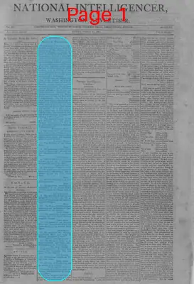 Page thumbnail for The National Intelligencer And Washington Advertiser