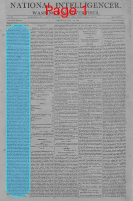 Page thumbnail for The National Intelligencer And Washington Advertiser