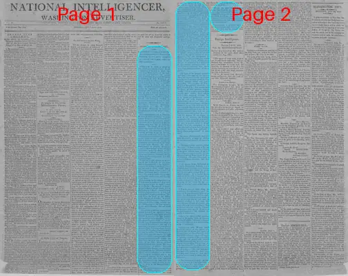 Page thumbnail for The National Intelligencer And Washington Advertiser