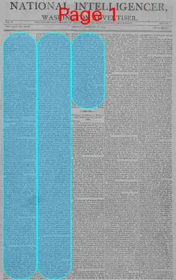 Page thumbnail for The National Intelligencer And Washington Advertiser
