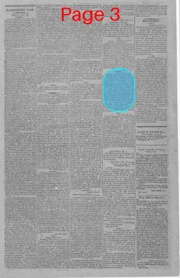 Page thumbnail for The National Intelligencer And Washington Advertiser