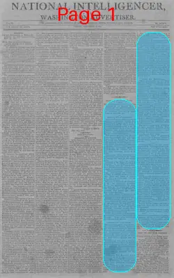 Page thumbnail for The National Intelligencer And Washington Advertiser