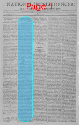 Page thumbnail for The National Intelligencer And Washington Advertiser